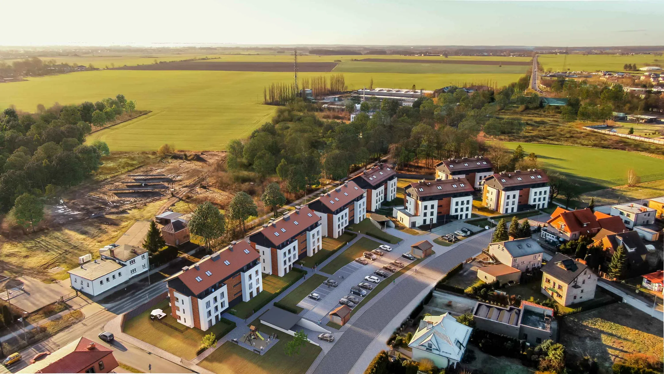 Apartamenty A7–A16 — wizualizacja 2
