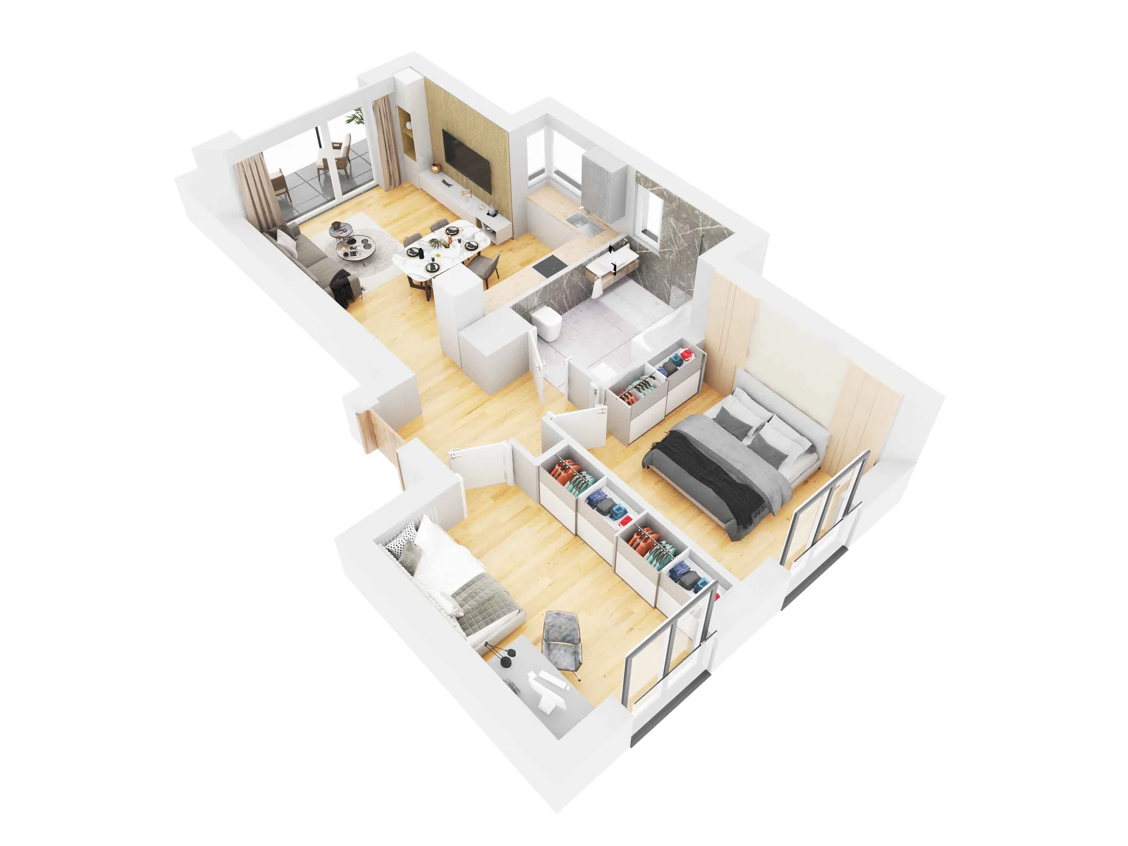 Apartamenty A7–A16 — wizualizacja 6