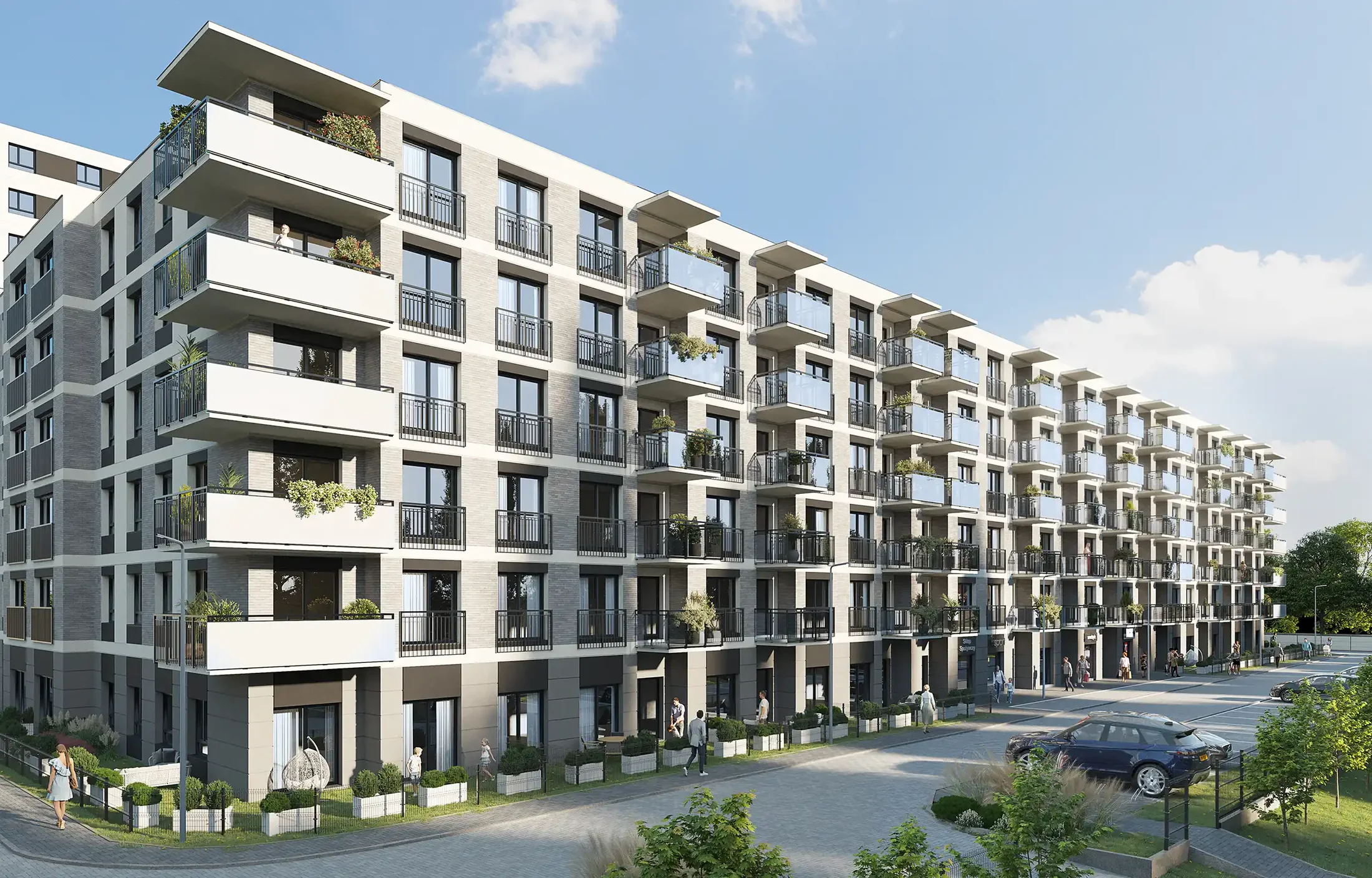 Kazimierza Królewicza — Szczecin — wizualizacja 2