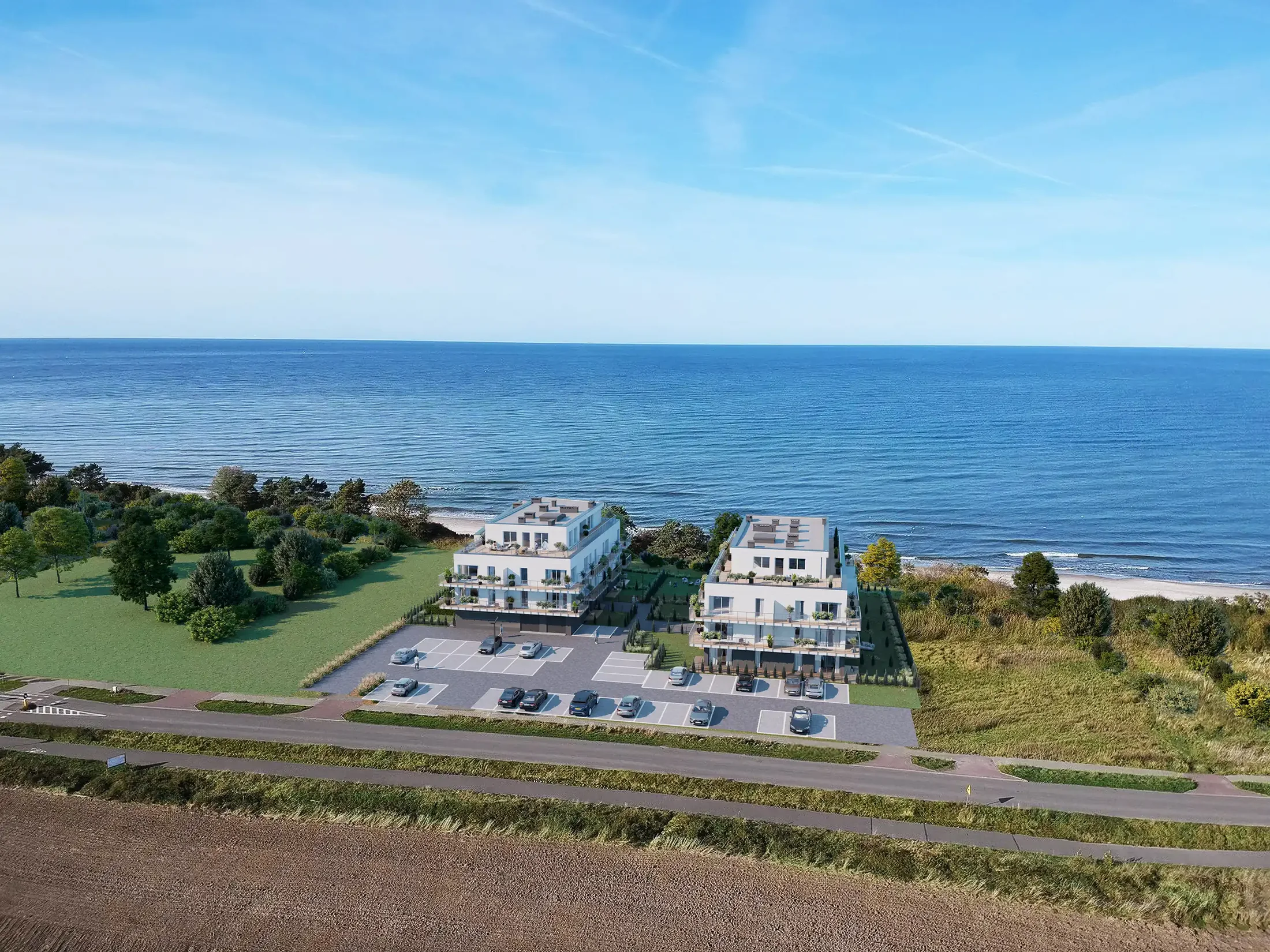 Nadmorskie Apartamenty — wizualizacja 1