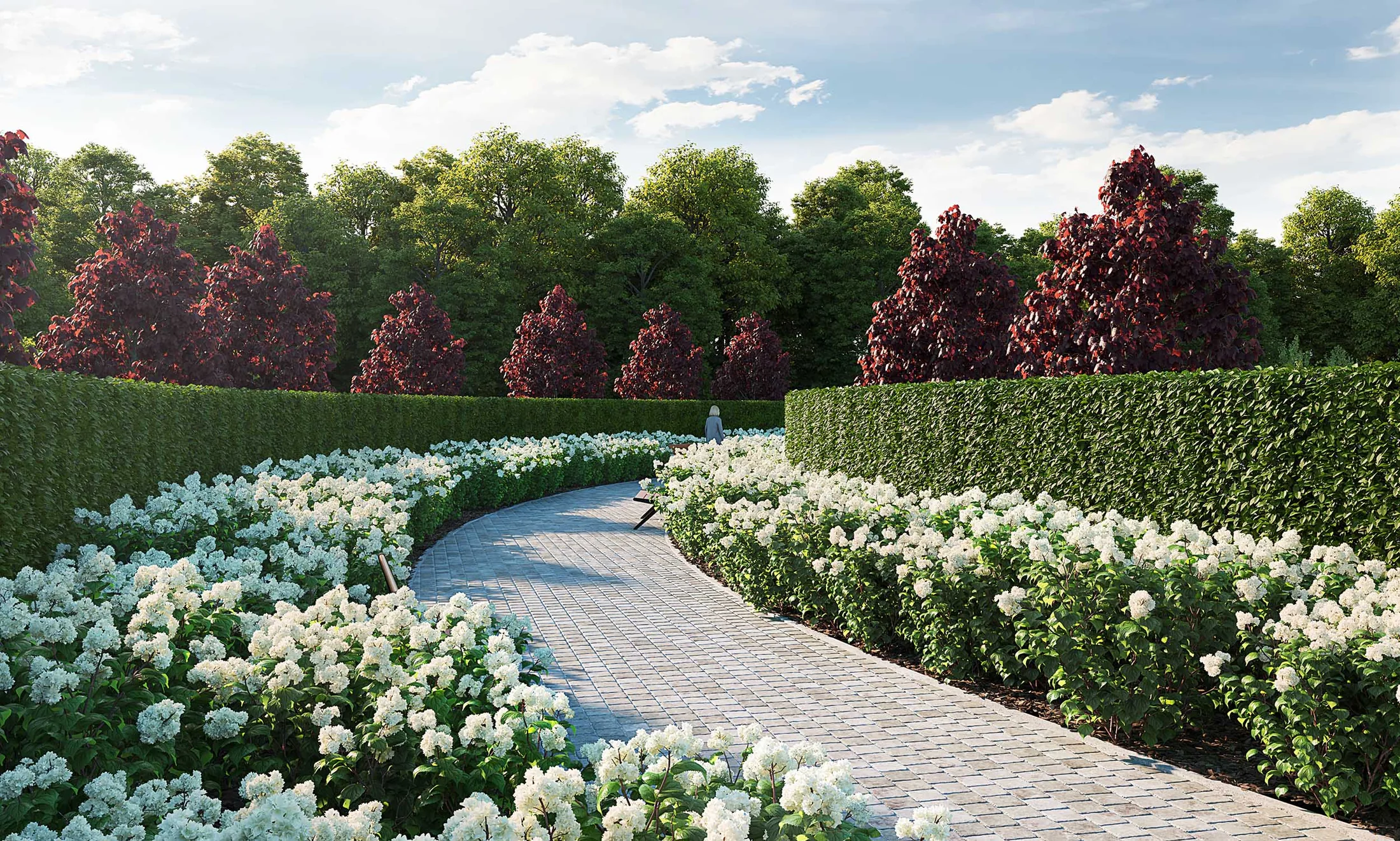 Knurów Planty — wizualizacja 3