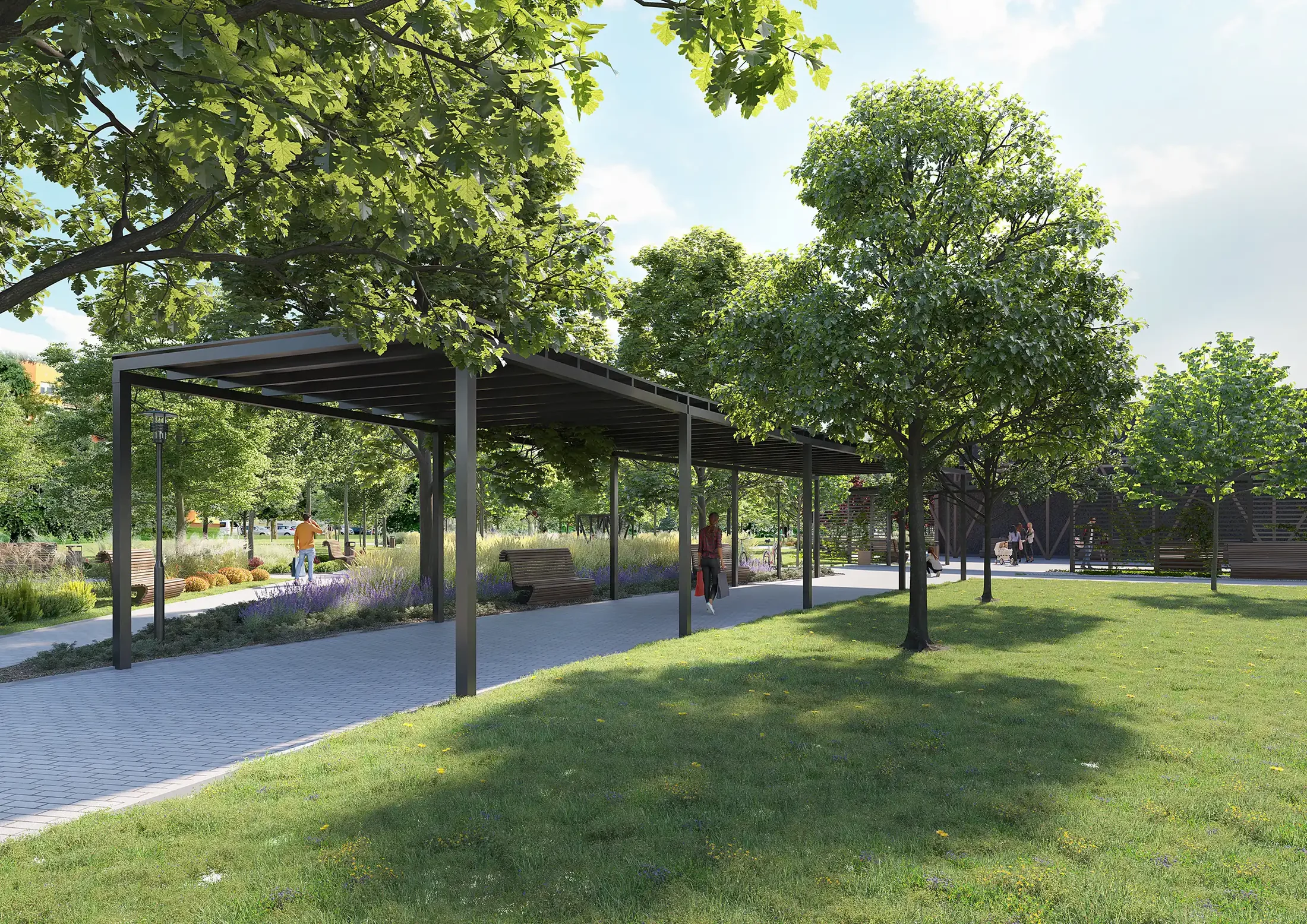Park Knurów — wizualizacja 2