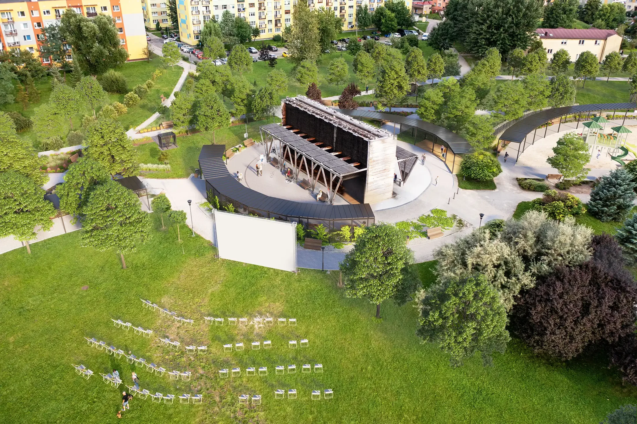 Park Knurów — wizualizacja 8