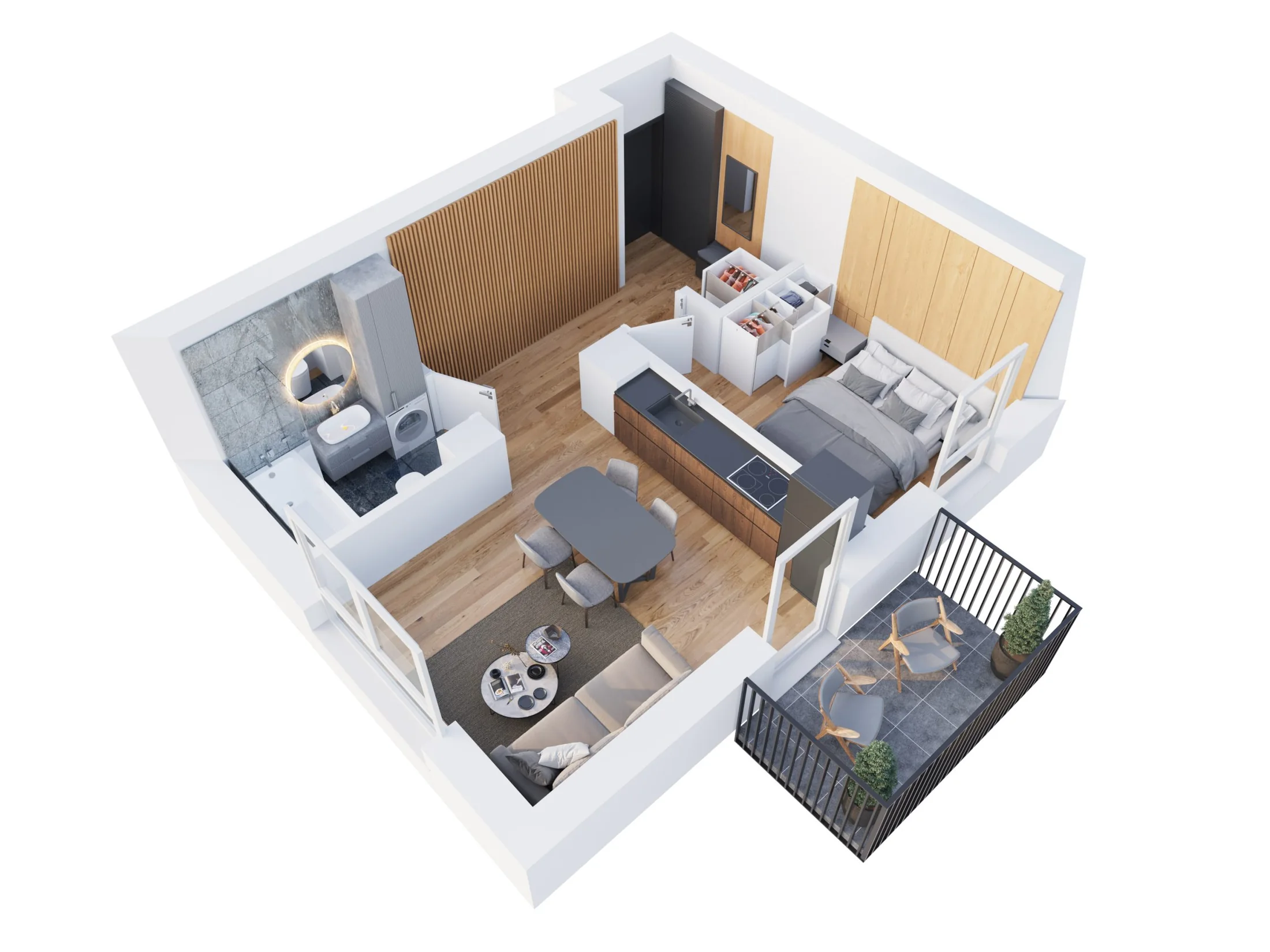 Rzuty 3D — wizualizacja 5