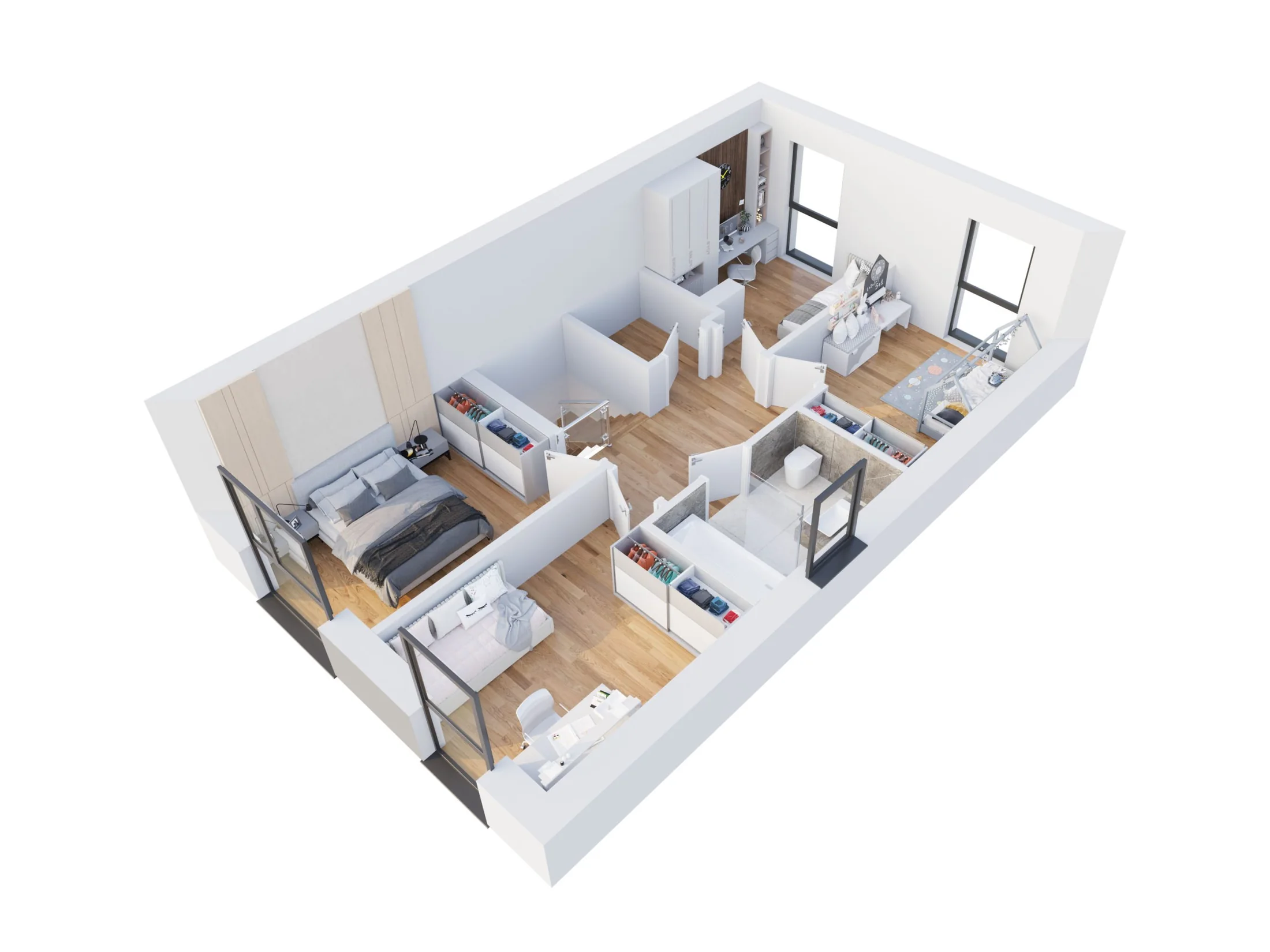 Rzuty 3D — wizualizacja 8