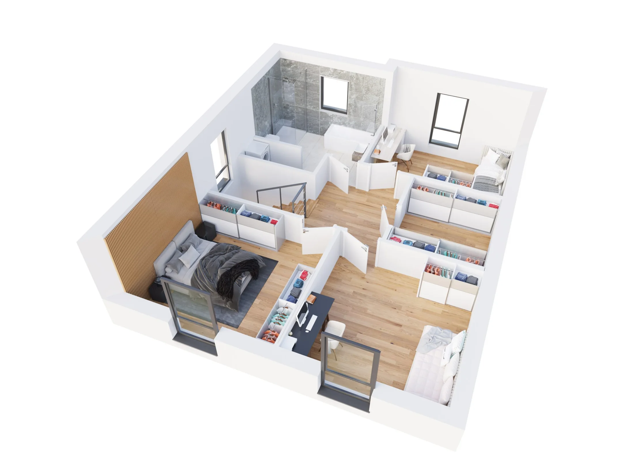 Rzuty 3D — wizualizacja 9